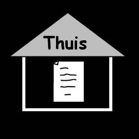 brief thuis bewaren